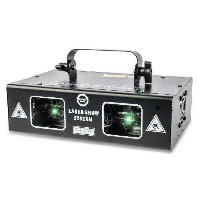 Prožektors LIGHT4ME LIGHT4ME LASER RGB GEOMETRIC