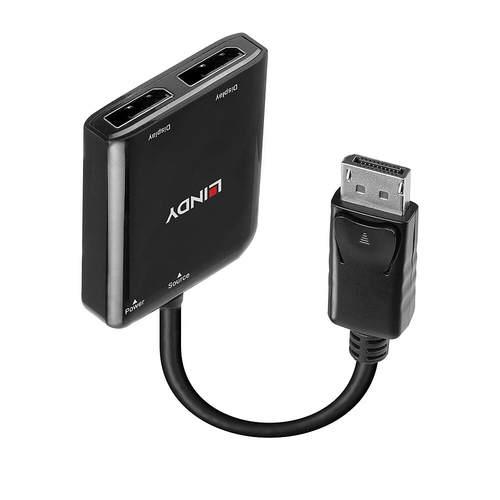 LINDY 2 portu DisplayPort 1.2