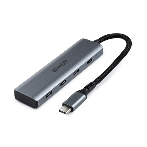LINDY 4 portu USB 3.2