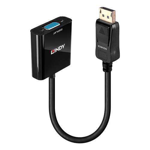 LINDY aktīvs DisplayPort uz VGA pārveidotājs