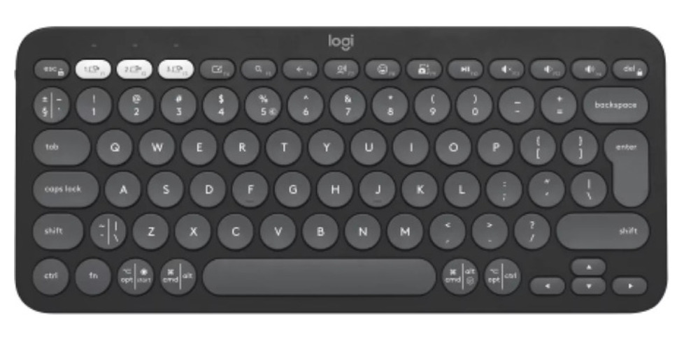 Logitech Pebble Keys 2 K380s Tastatūra