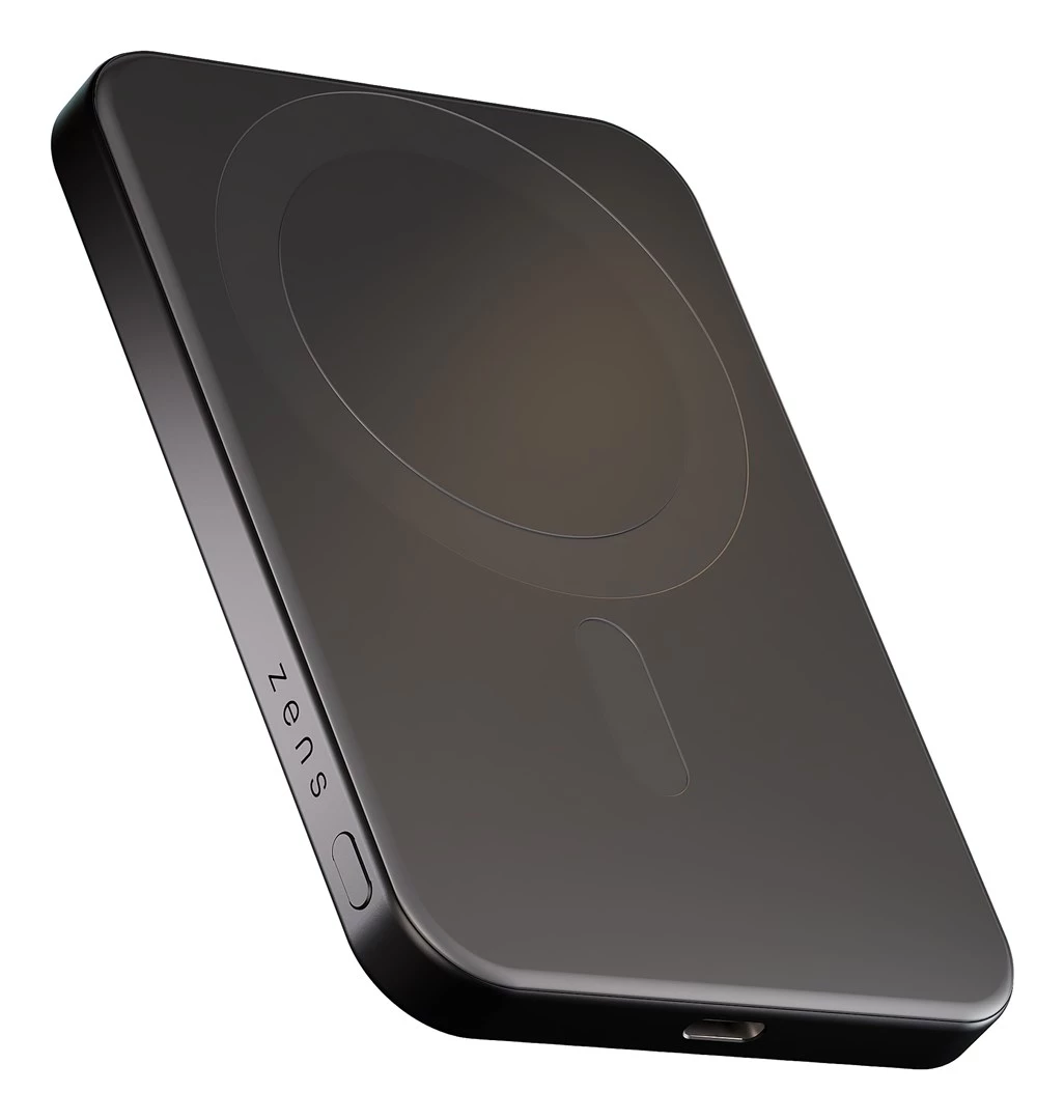 ZENS Slim Qi2 alumīnija magnētiskais powerbanks