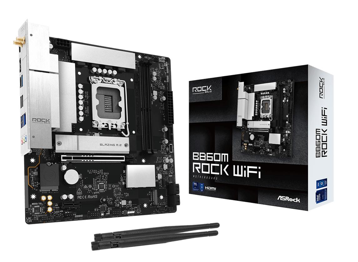 ASRock B860M Rock  Wifi        1851 mATX
