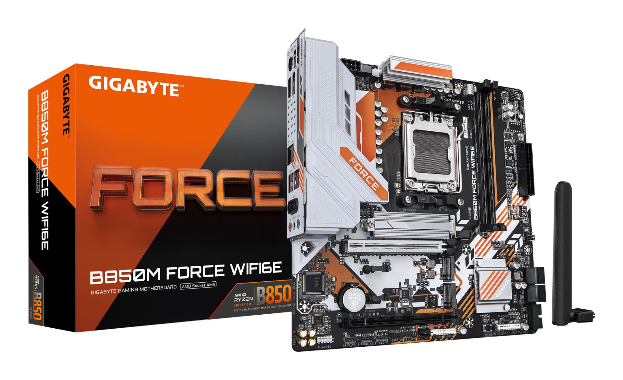 Gigabyte Motherboard AMD B850 Matx/B850M Force