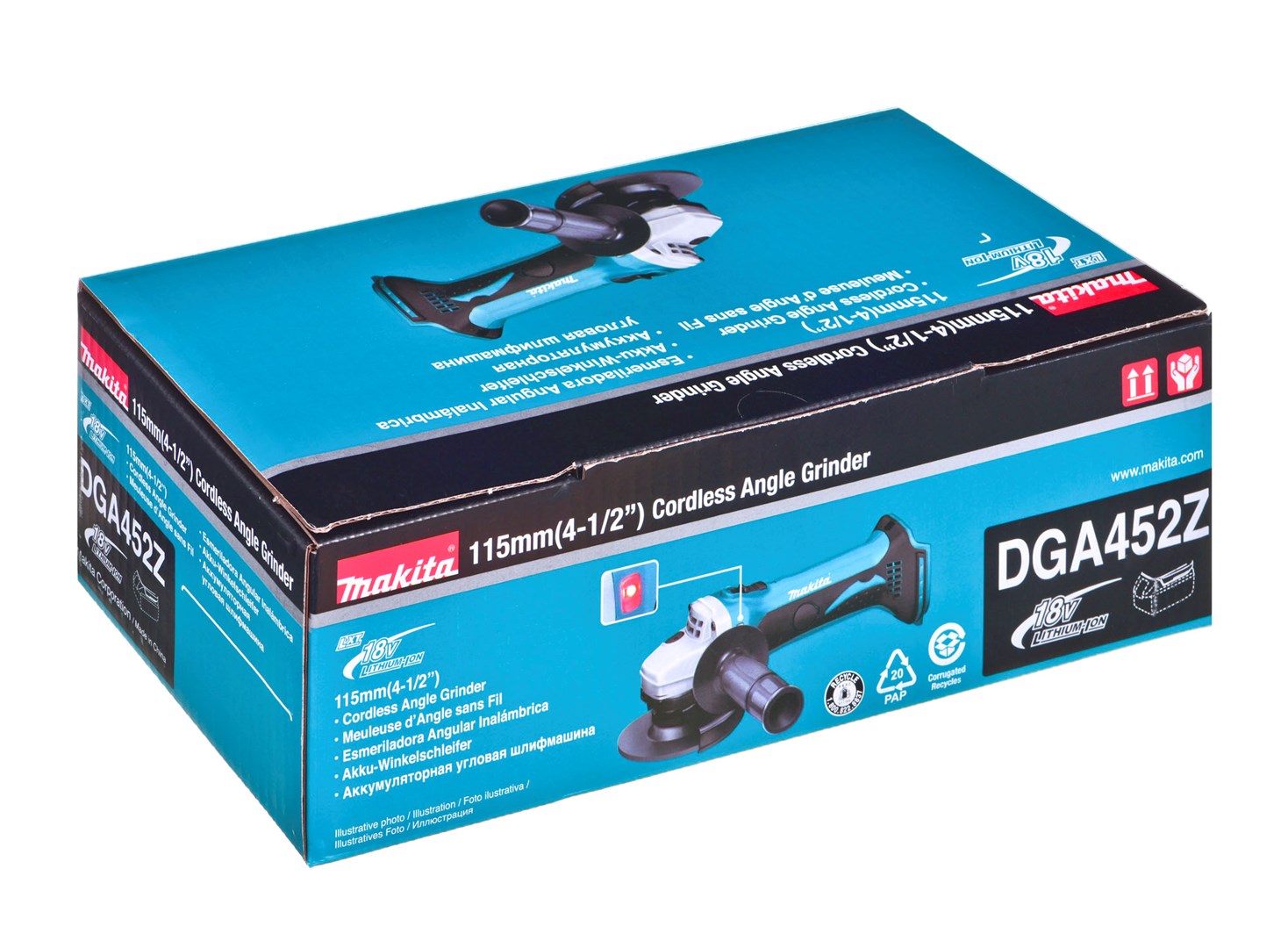 Leņķa slīpmašīna Makita DGA452Z | DGA452Z