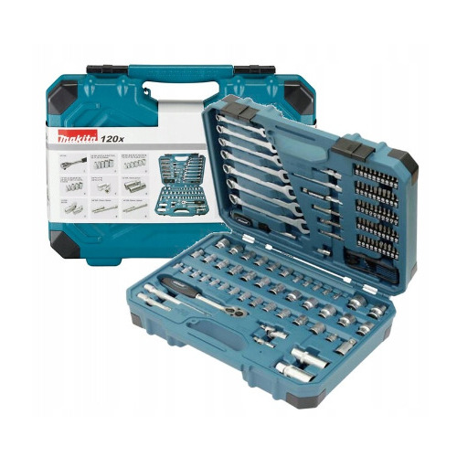Komplekts instrumentu Makita 120 gab. (E-06616)