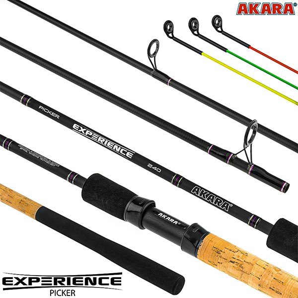 Makšķerkāts AKARA «Experience Picker» 3X (saliek