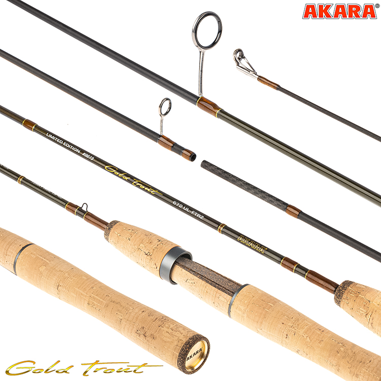Makšķerkāts AKARA «GOLD TROUT TX-40» 672UL