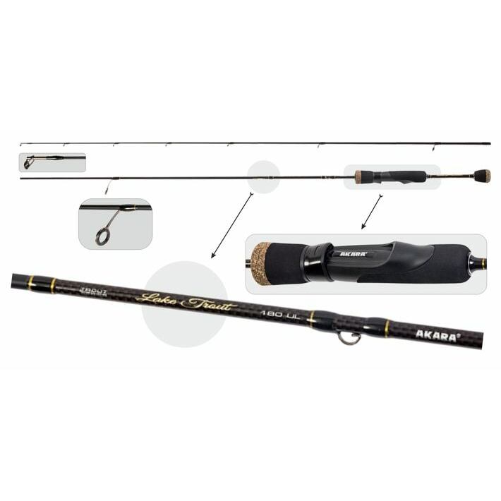 Makšķerkāts AKARA «LAKE TROUT TX-30» 2X