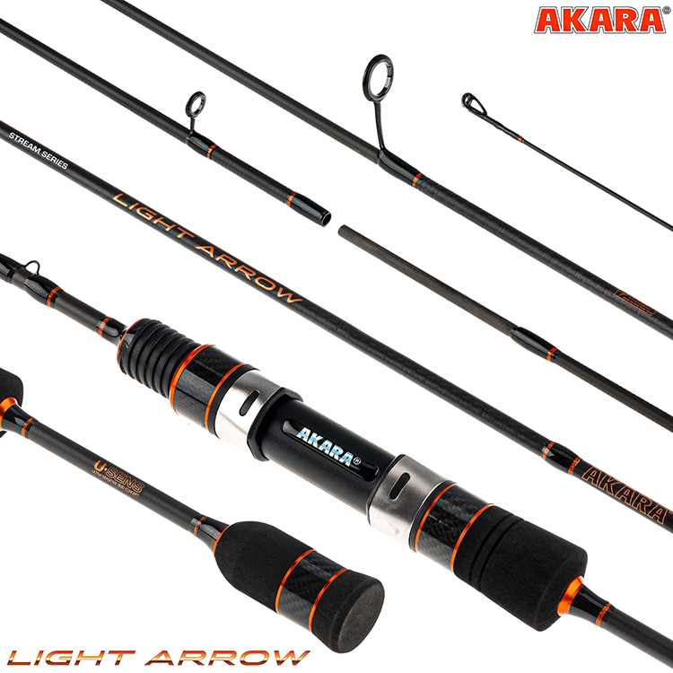 Makšķerkāts AKARA «LIGHT ARROW» UL 2X