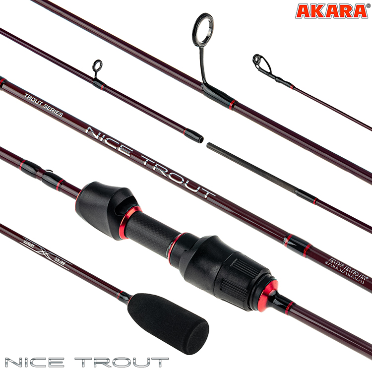 Makšķerkāts AKARA «NICE TROUT» UL 2X