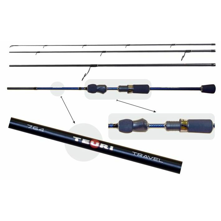 Makšķerkāts AKARA «TEURI Travel TX-30» 4X