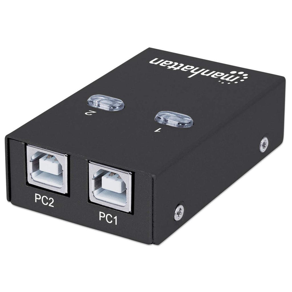 Manhattan USB-A automātiskā koplietošanas slēdzis, 2x