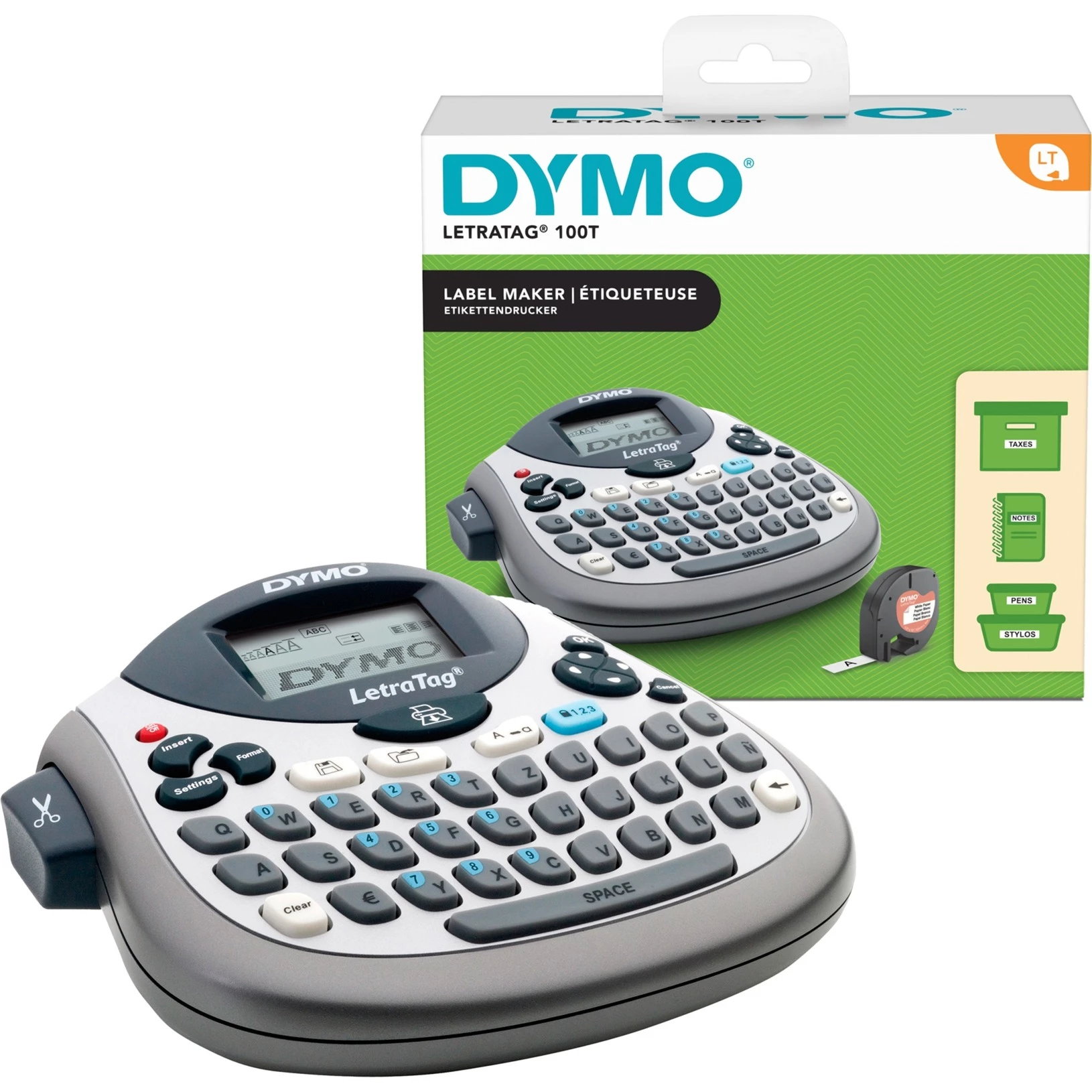 DYMO LetraTag LT-100T galda ierīce QWERTZ