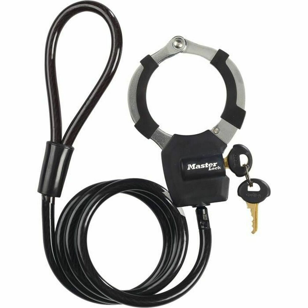 MasterLock MASTER LOCK kabeļslēdzene ar atslēgu