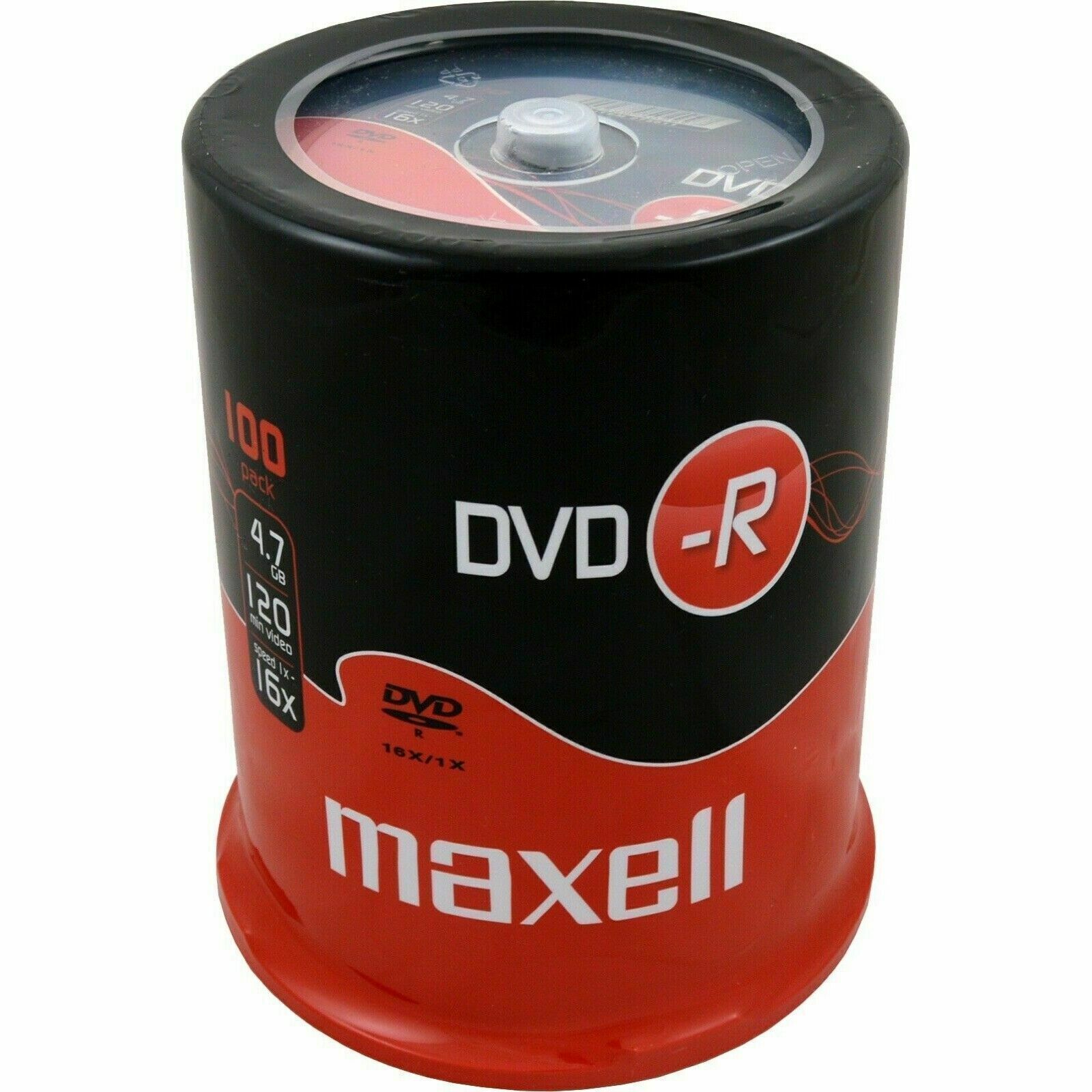 Maxell DVD-R 4.7GB_120min 16x ātrums