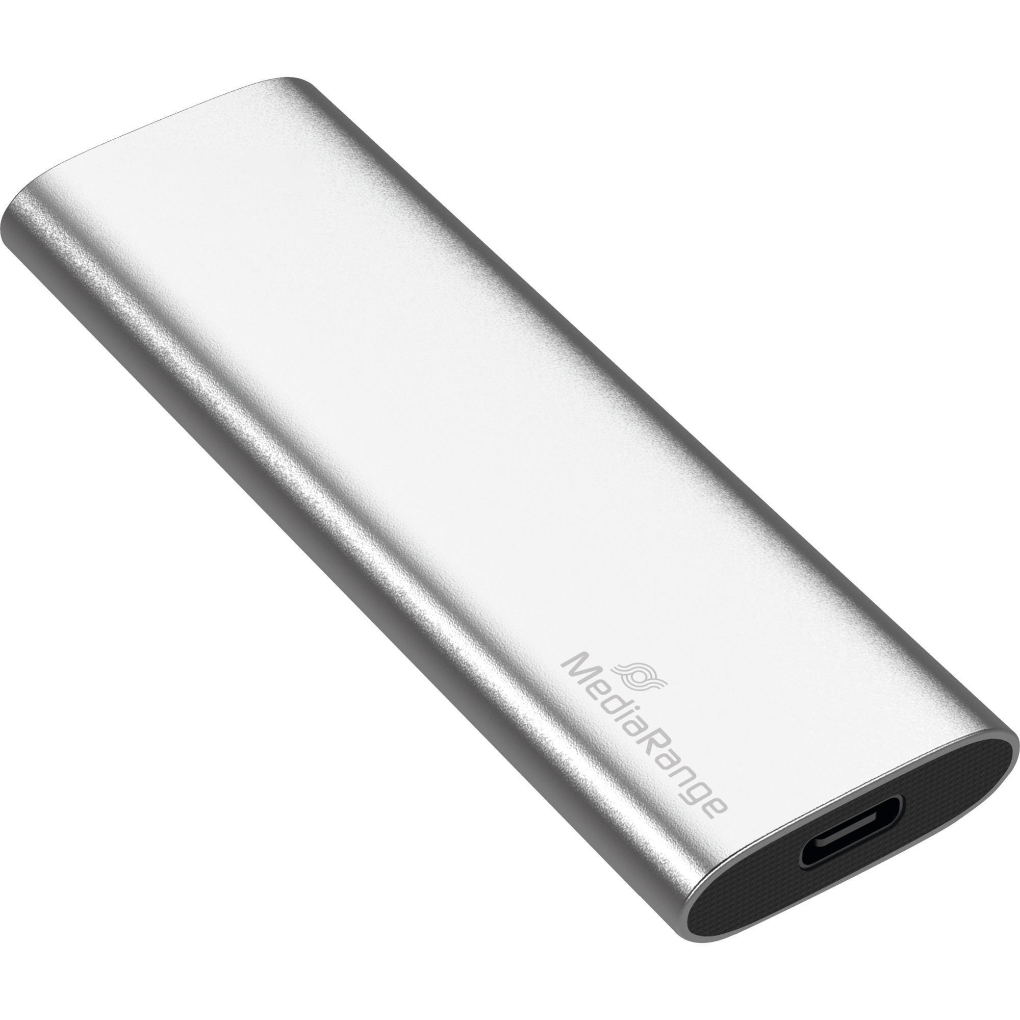 MediaRange 480 GB, Externe SSD (silber