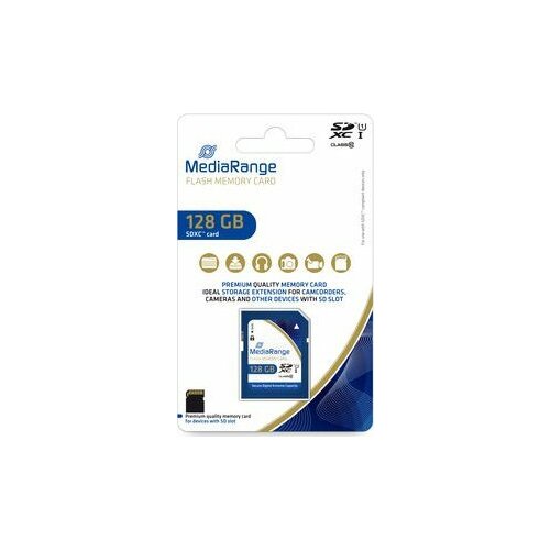 Atmiņas karte MediaRange MR969 SDXC 128