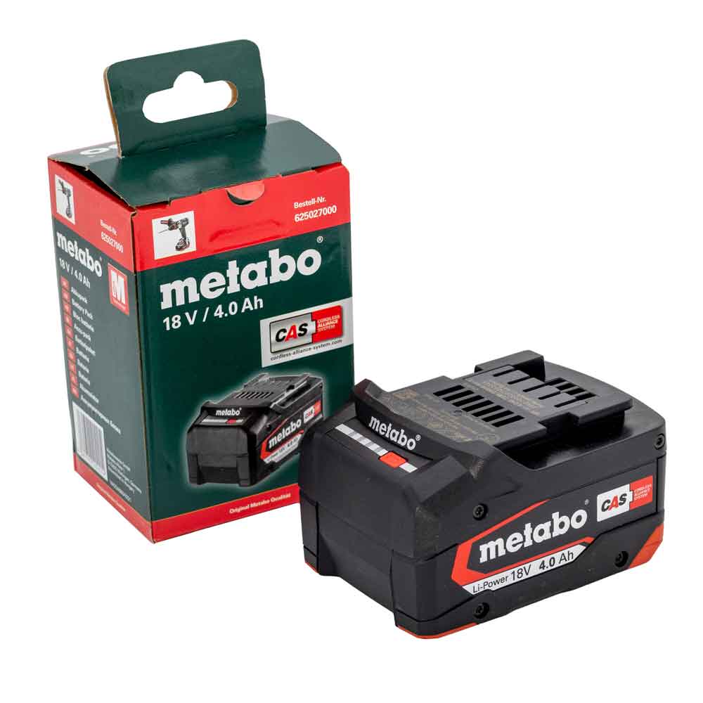 METABO. ACUMULATOR 18V 4,0Ah |