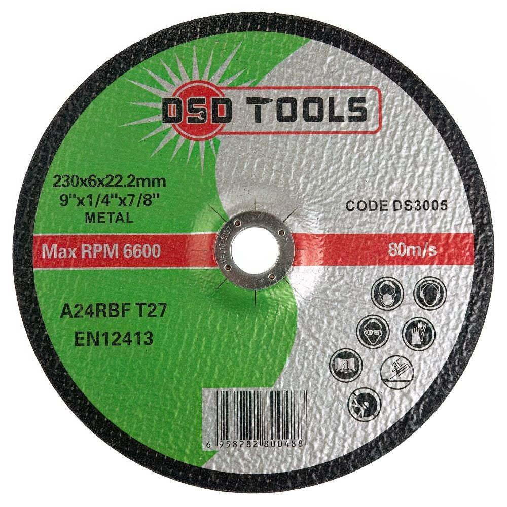 DSDTOOLS Metāla slīpēšanas diski x 5