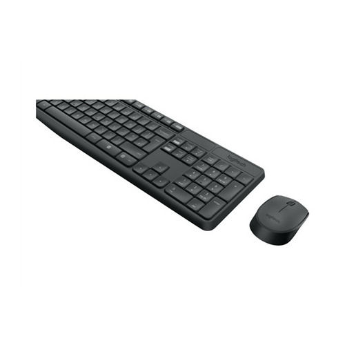 Logitech bezvadu tastatūras-peles komplekts MK235 ar