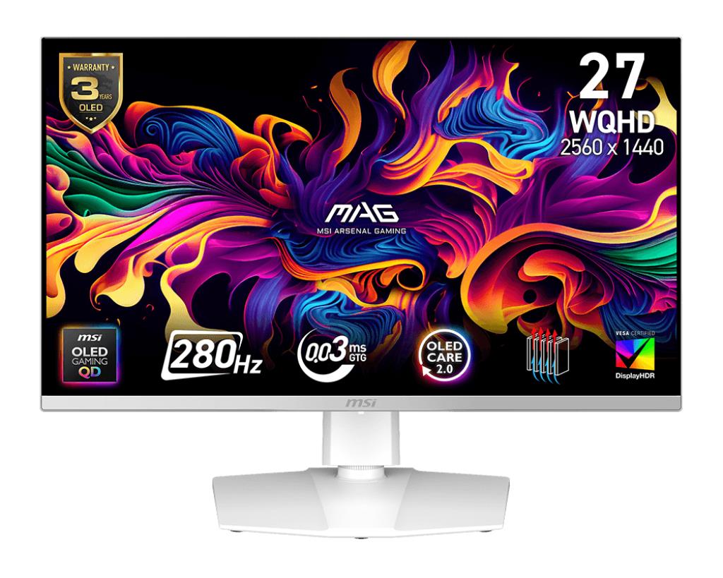 Monitors MSI MAG 272QPW QD-OLED X28