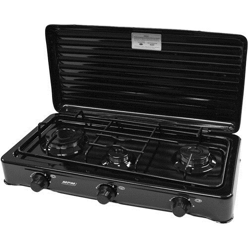 MPM SMILE-KN-03/1KB hob Black Gāzes plīts