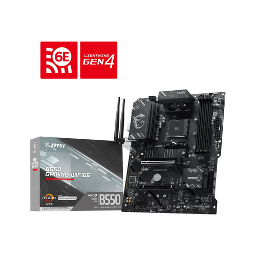 MSI B550 GAMING WIFI6E mātesplate AMD