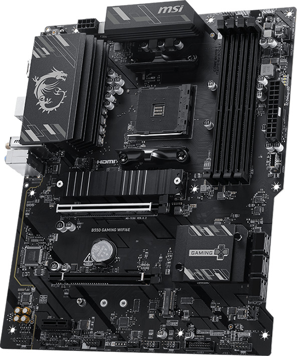 Mātesplate MSI B550-S WiFi6E (B550, AM4
