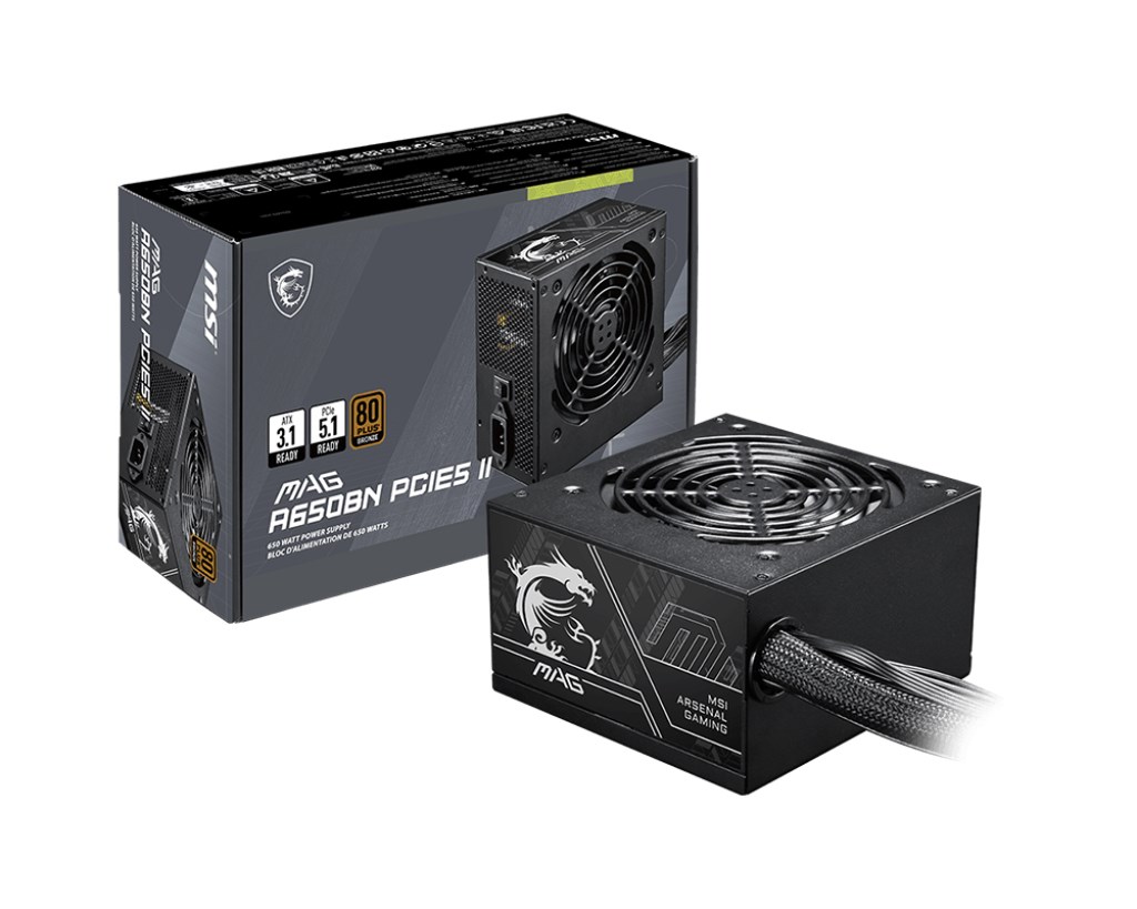 Zasilacz MSI MAG A650BN PCIE5 II