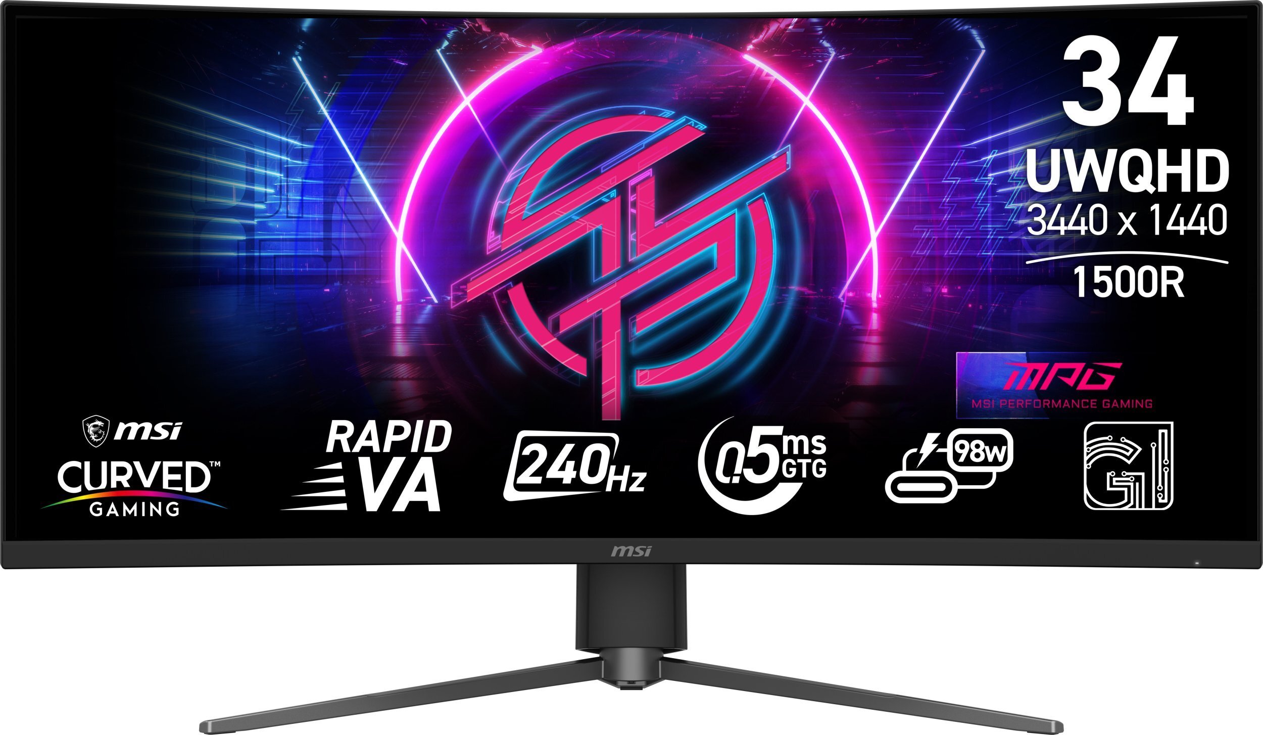 MSI MPG 346CQRFDE X24 34 collu