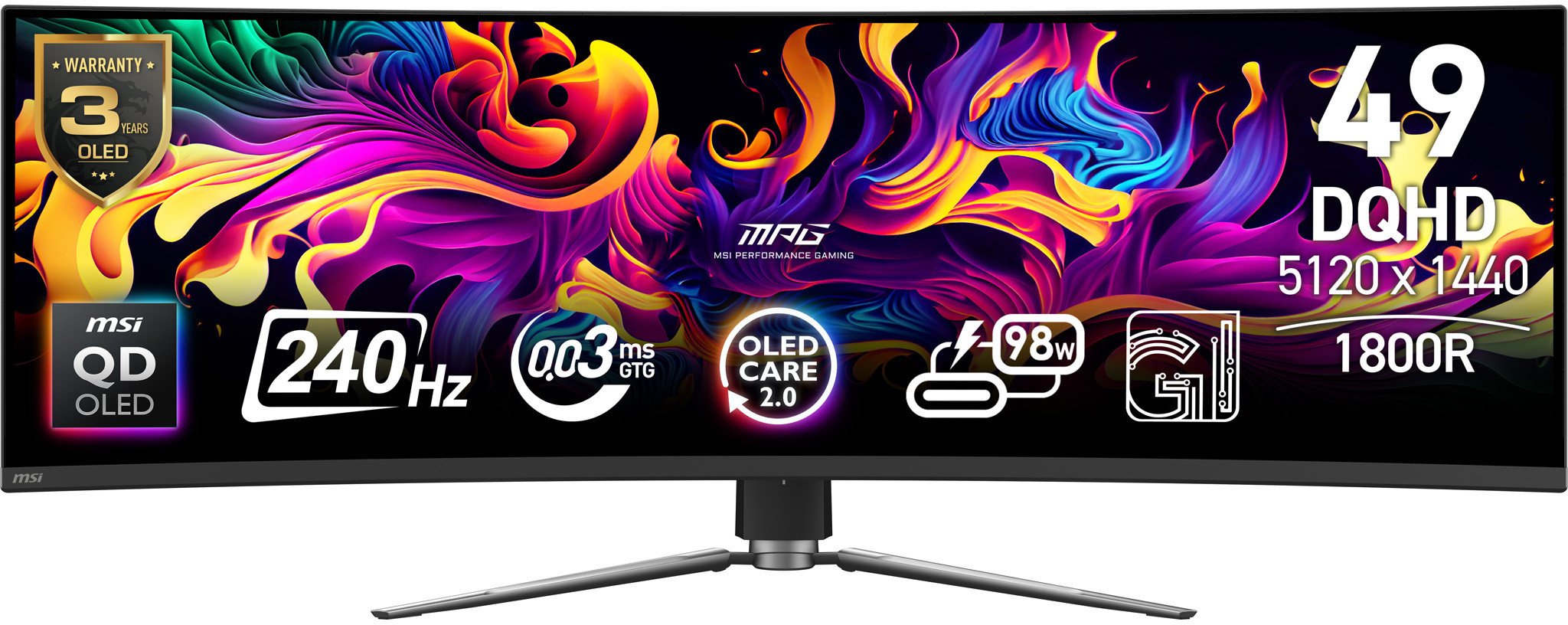 MSI MPG 491CQPXDE QD-OLED (124.5
