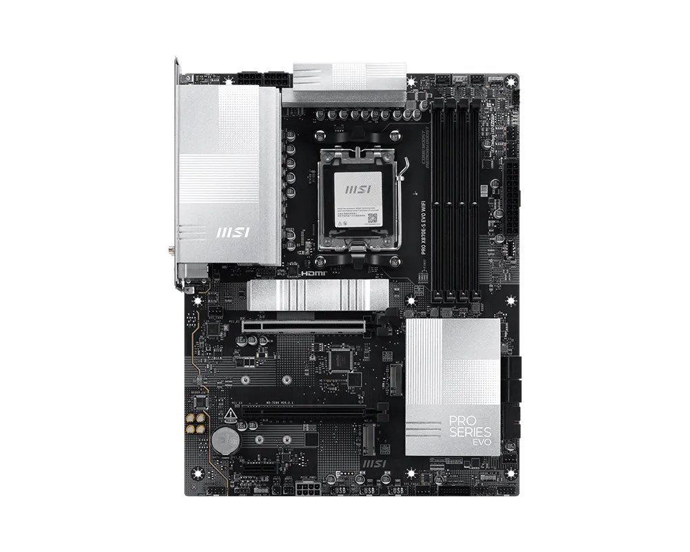 MSI PRO X870E-S EVO WIFI mātesplate