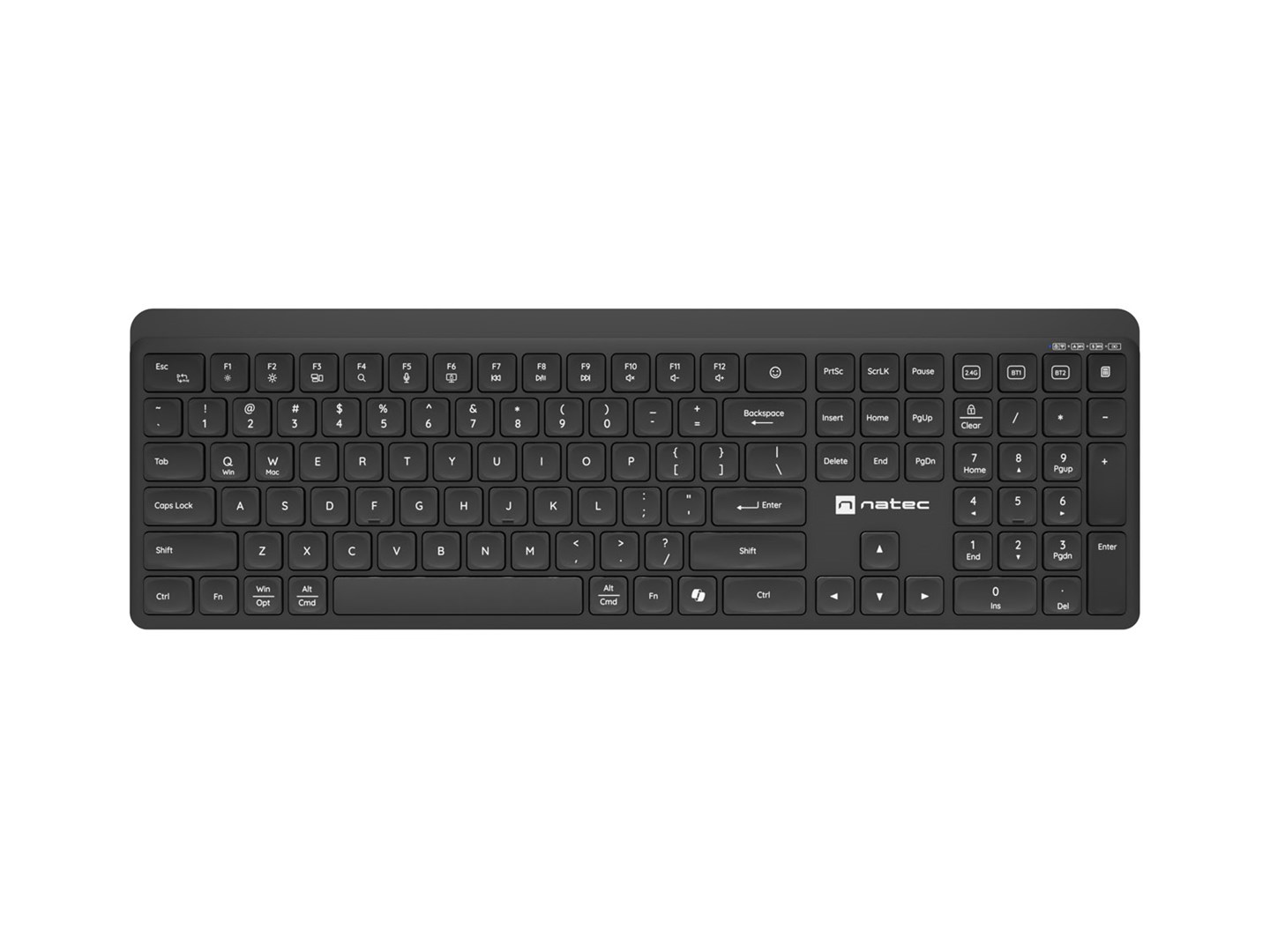 Bezvadu tastatūra Natec Tang US BT