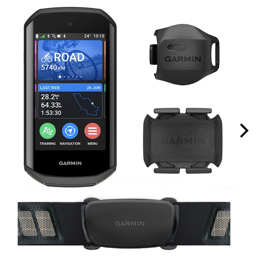 Navigācijas ierīce Garmin Edge 1050 Bundle