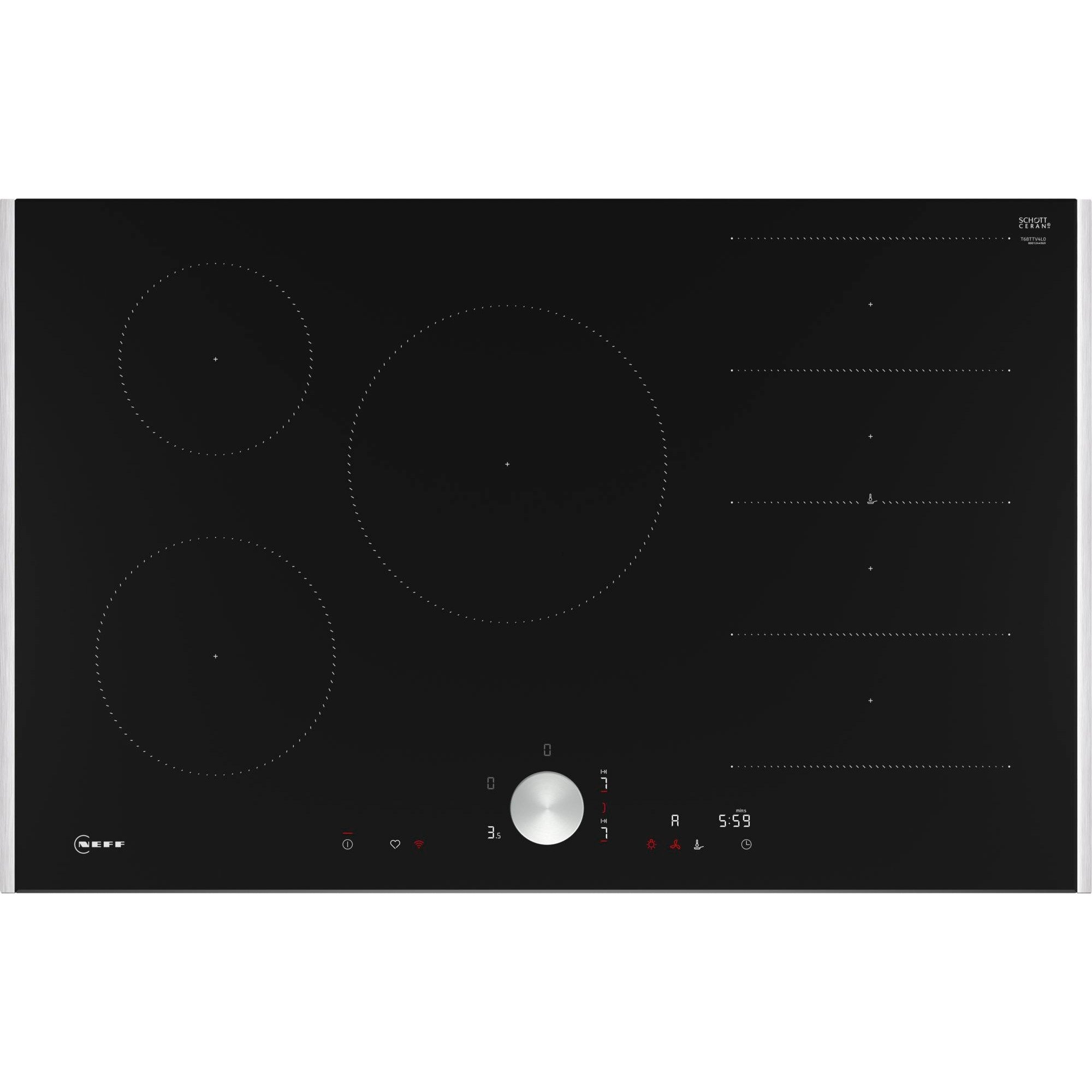 Neff T68TTV4L0 N 90, autonomā plīts