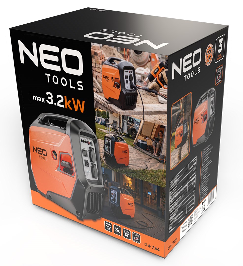 Neo invertora ģenerators 3200W | 04-734