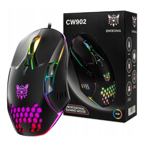 Onikuma CW902 Spēļu Pele | ON-CW902-BK