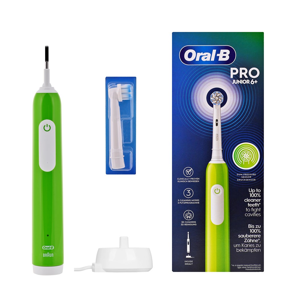 Braun Oral-B Pro Junior 6+ Green