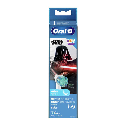 ORAL-B REPLACEMENT TOOTHBRUSH HEADS KIDS 3+