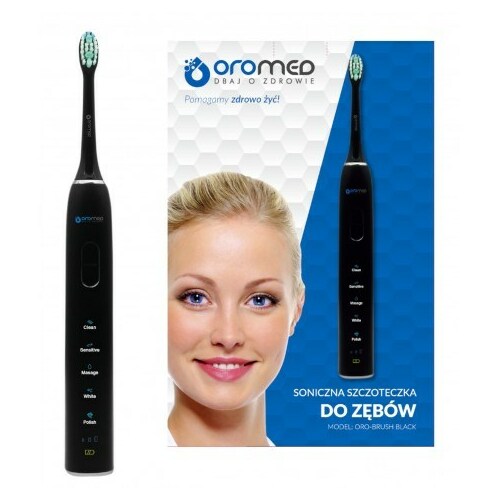 Elektriskā zobu suka Oromed ORO-BRUSH BLACK