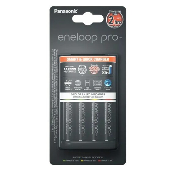 Panasonic Eneloop BQ CC55 + 4