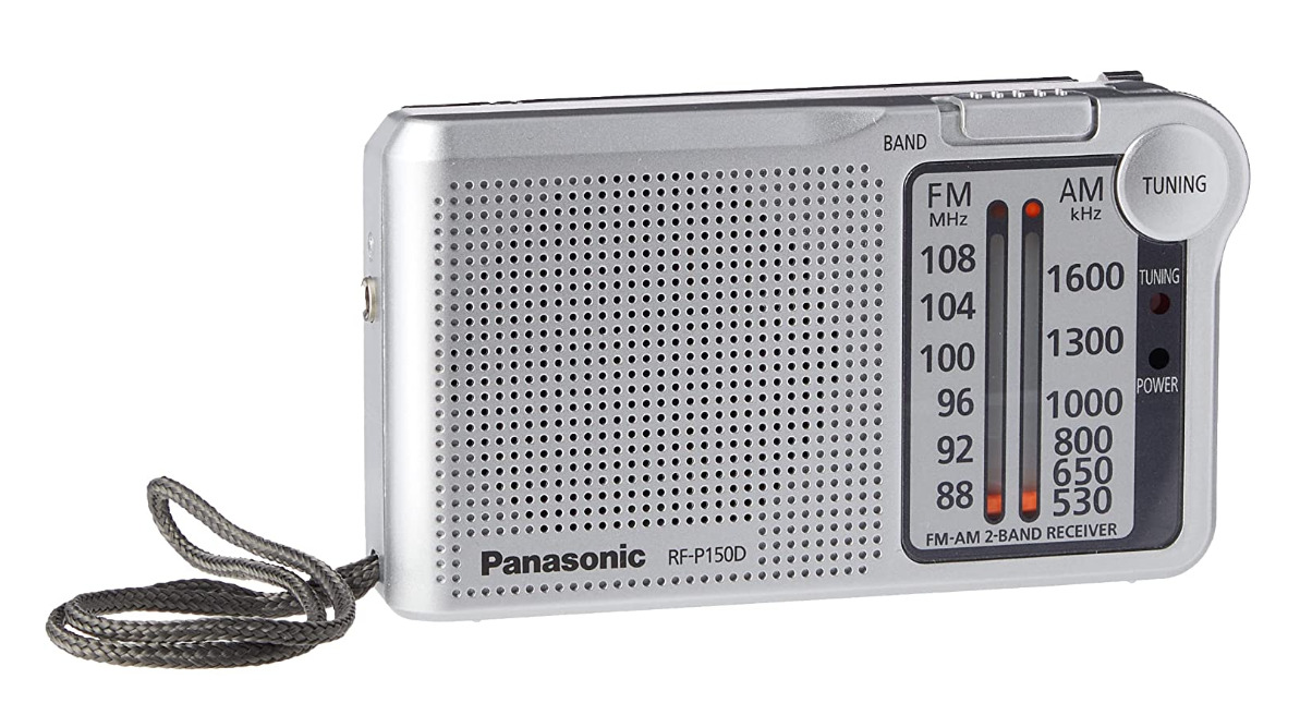 Panasonic RF-P150DEG-S kabatas radio silver |