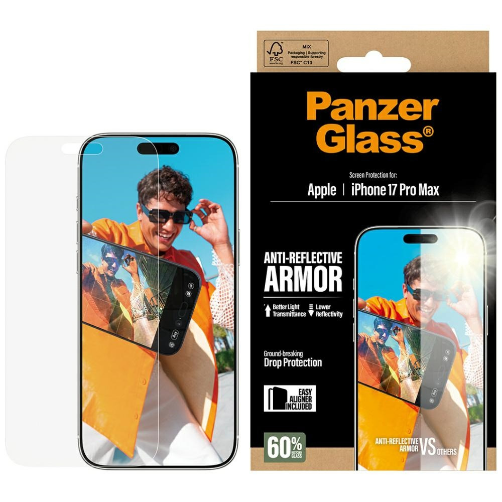 Ekrāna aizsargs PanzerGlass® Anti-Reflective Armor iPhone