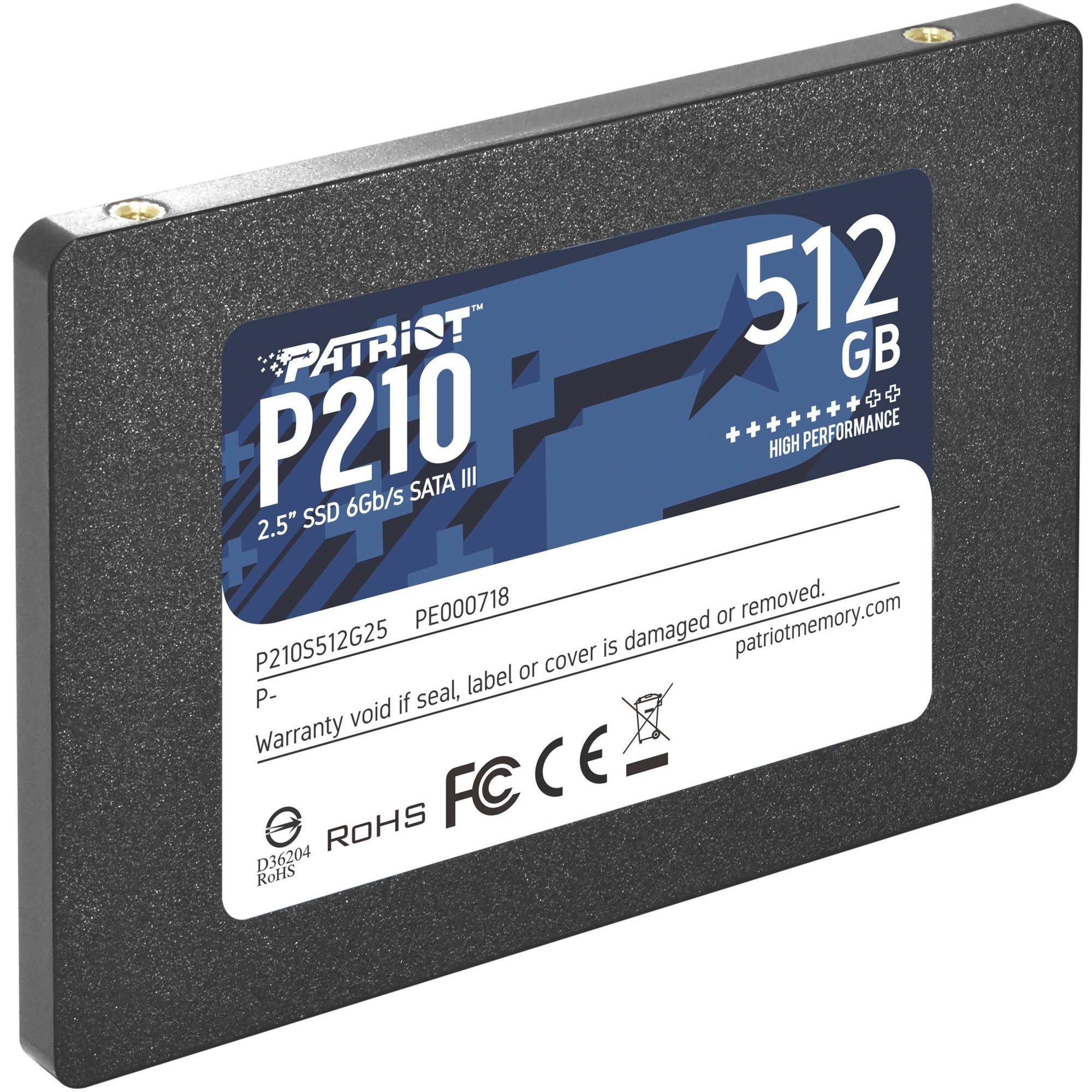 Patriot Memory SSD disks Patriot P210
