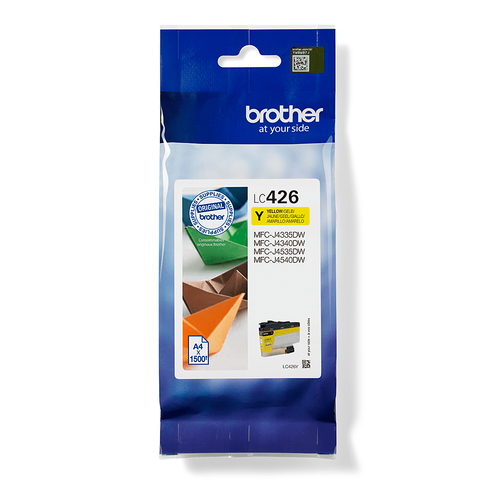 Tintes kārtridžs Brother LC-426Y MFC-J4340DW/-J4540DW/-J4540DWXL |