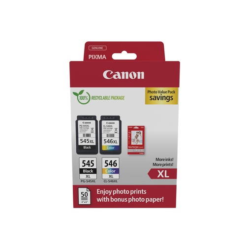 Canon Tintes kasetne PG-545XL/CL-546XL Photo Value