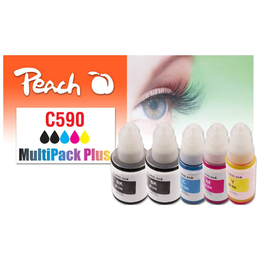 Peach Kasetne Canon CISS GI-590 MultiPack