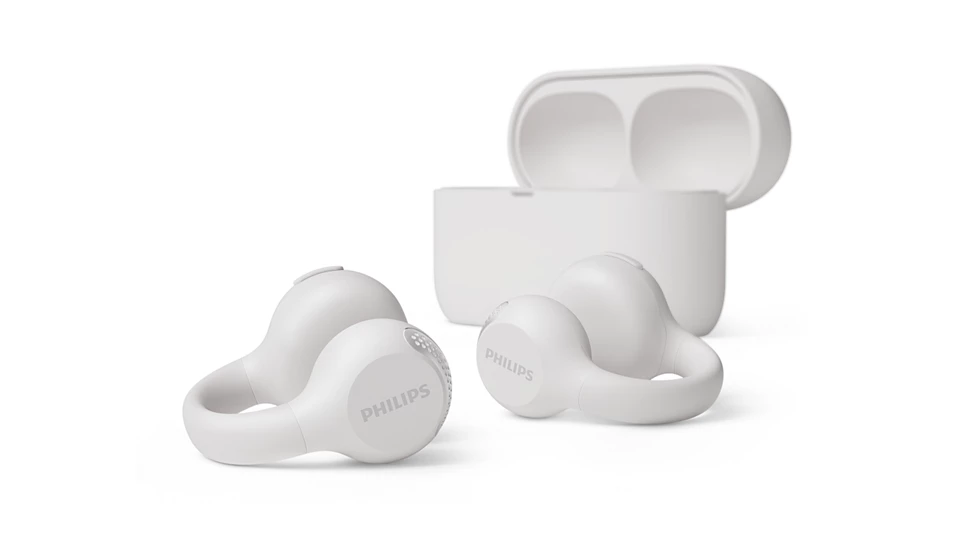 Philips bezvadu austiņas White TAQ2000WT/00 TAQ2000WT/00