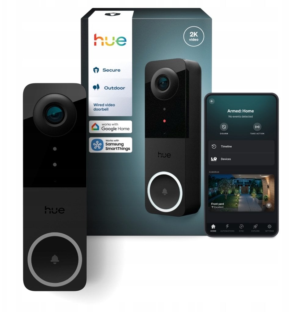 Philips Hue Video durvju zvana kamera